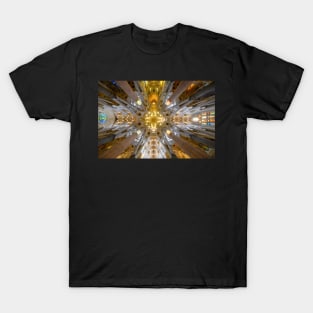 Sagrada Familia cathedral in Barcelona, Spain T-Shirt